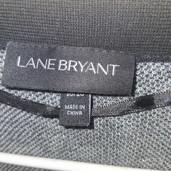 Lane Bryant Purple Blue Leopard print tunic Length Long Line knit cardigan 18/20 - Picture 5 of 8